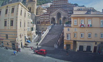 Obraz podglądu z kamery internetowej Amalfi - Piazza Duomo